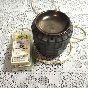 2 FOR $15 BUNDLE SALE! Wax Warmer. Bronze color.